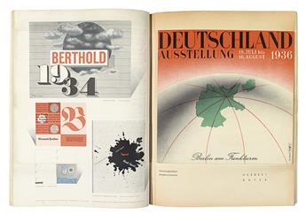 DESIGN. BAYER, HERBERT. Gebrauchsgraphik International Advertising Art. Number 4, Thirteenth Volume, April 1936.